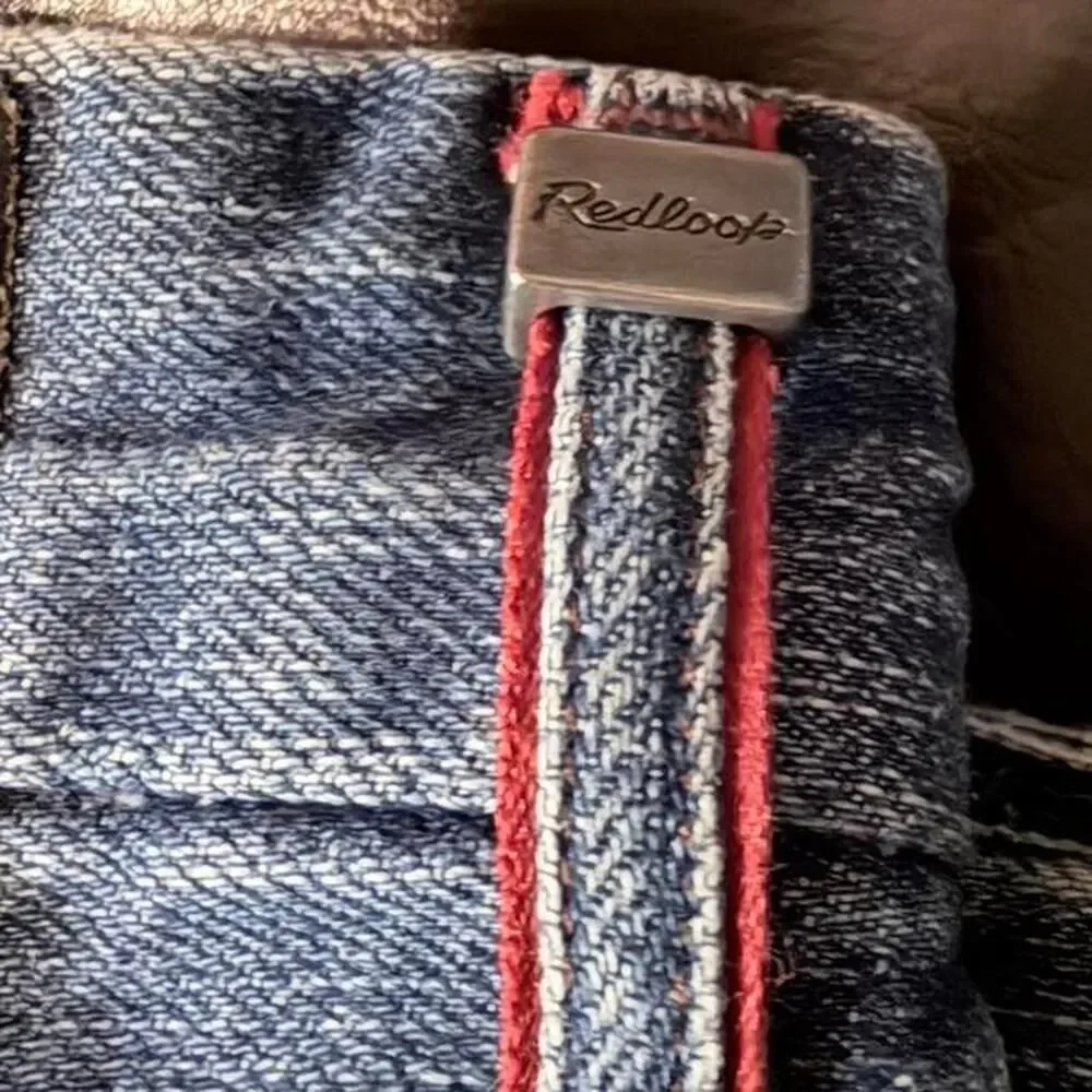 Vintage Levi’s Redloop 504 jeans in size 34x32. Rare Redloop